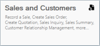 Sales & Customer
